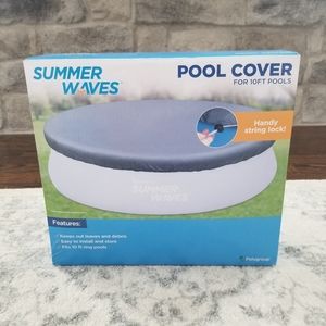 ☆Brand New Summer Waves 10ft Pool Cover☆